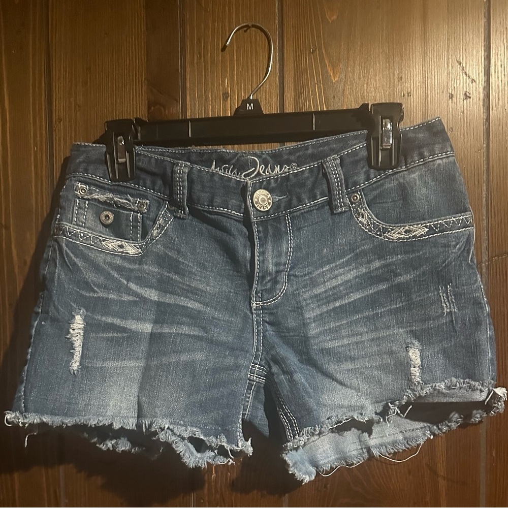 Ariya denim shorts
